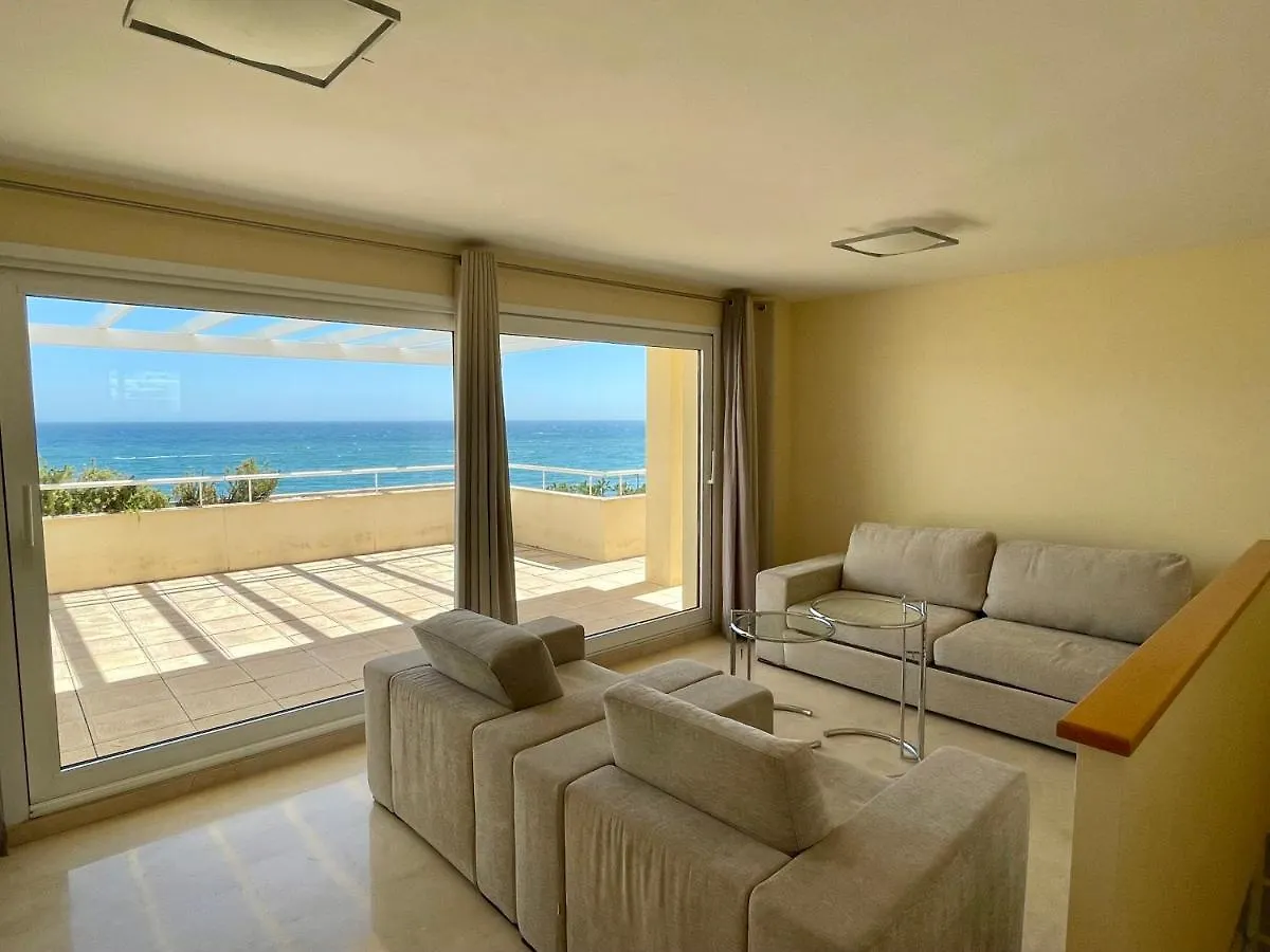 Apartment Excellent Beachfront Penthouse With Own Pool Marbella